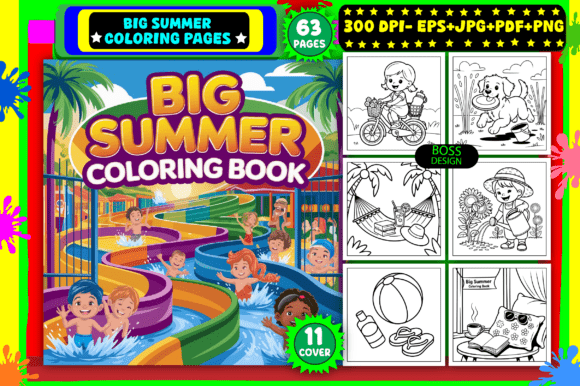 Download Big Summer Coloring Pages for Adults - Premium Resources